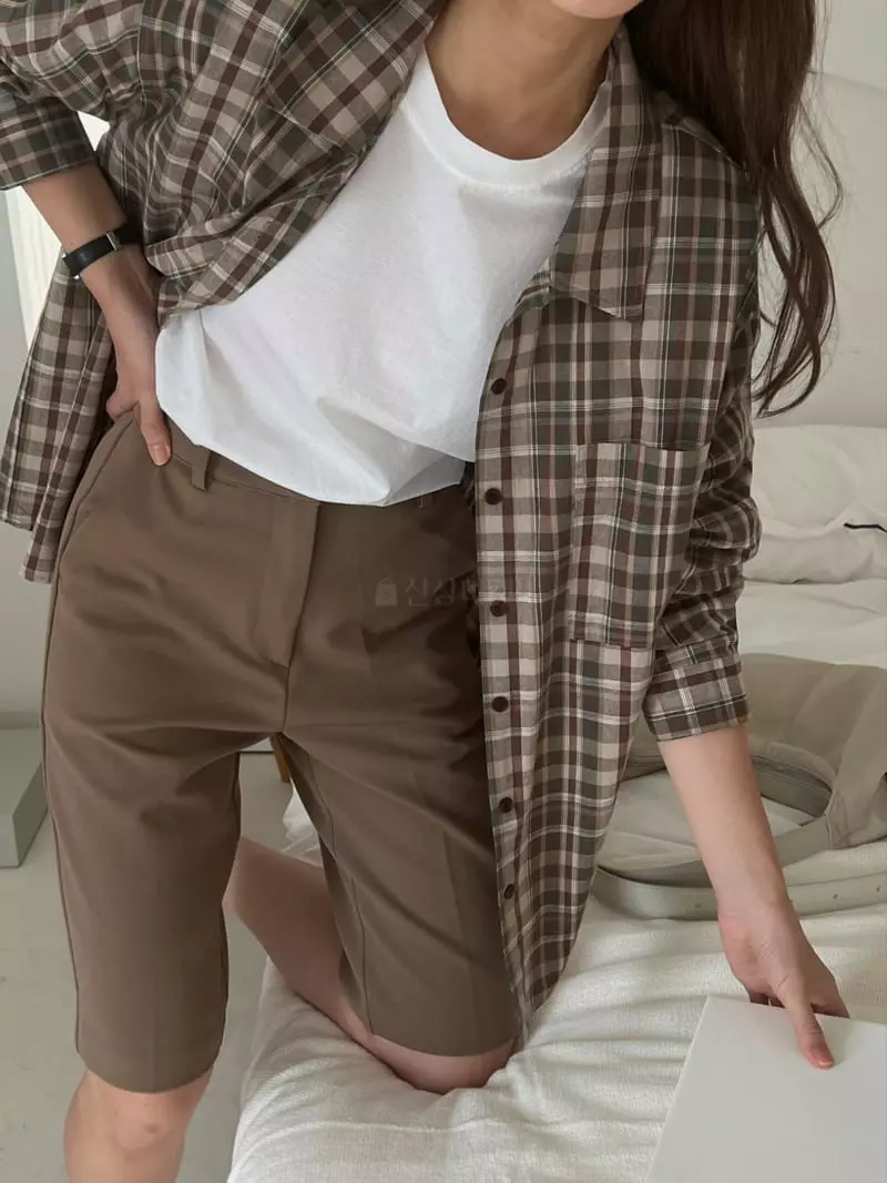 Outrene - Korean Women Fashion - #restrostyle - Elton Shirt - 3