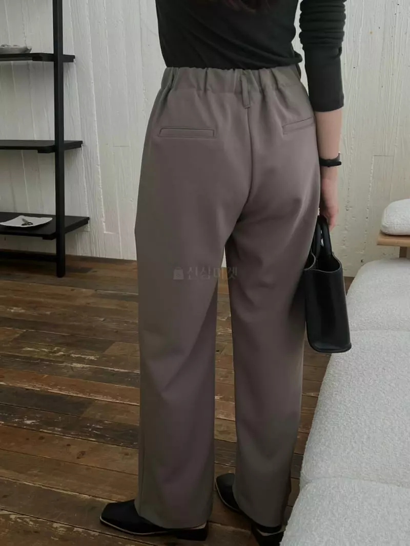Outrene - Korean Women Fashion - #romanticstyle - Wide Pants - 5