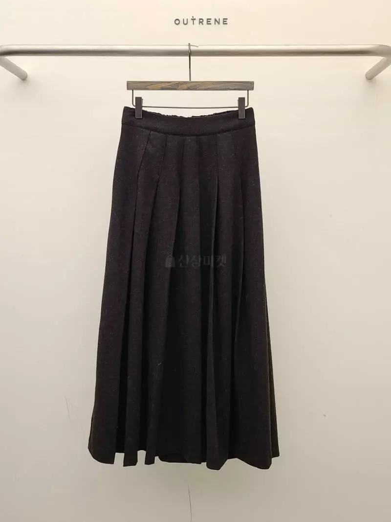Outrene - Korean Women Fashion - #shopsmall - Pleats Skirt - 8
