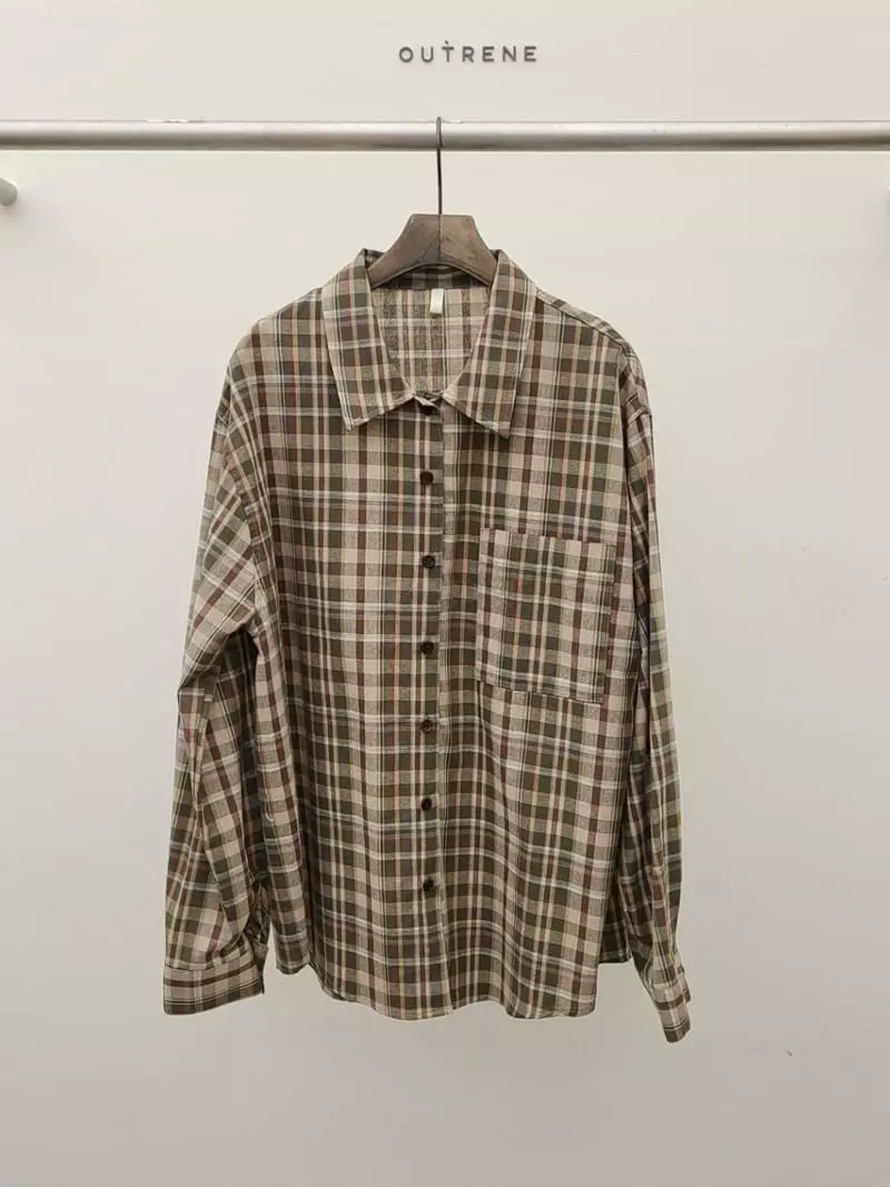 Outrene - Korean Women Fashion - #thatsdarling - Elton Shirt - 6