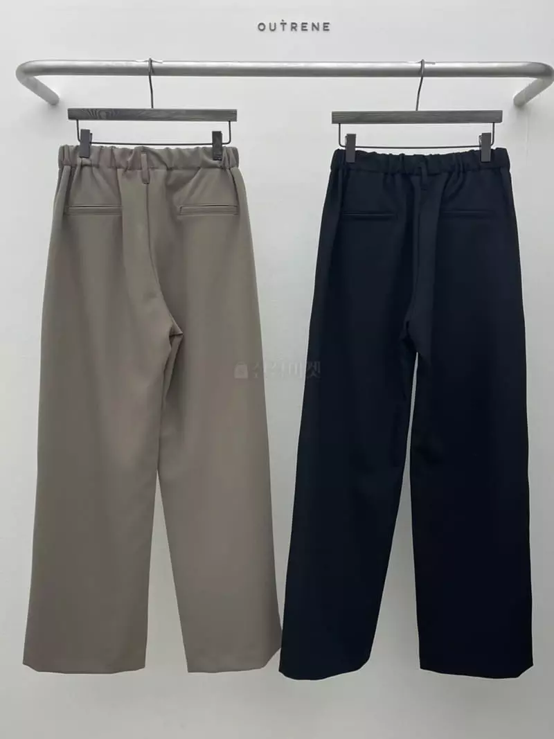 Outrene - Korean Women Fashion - #thelittlethings - Wide Pants - 8