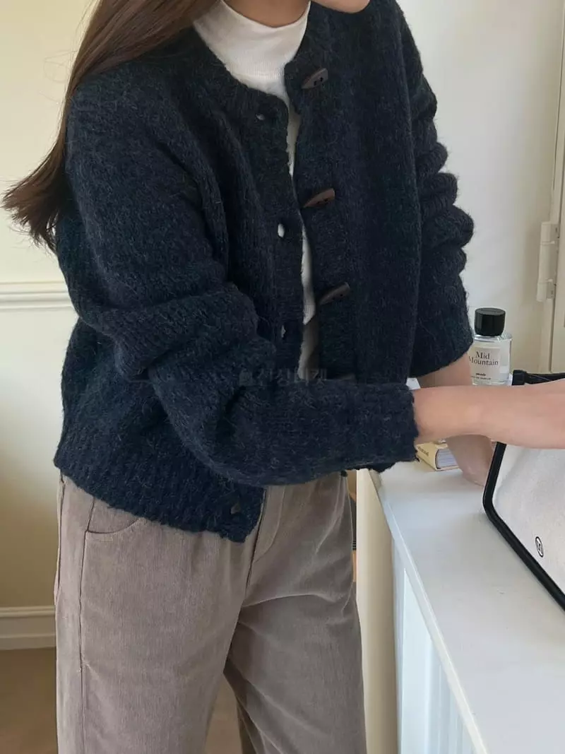 Outrene - Korean Women Fashion - #thatsdarling - Vintage Cardigan - 4