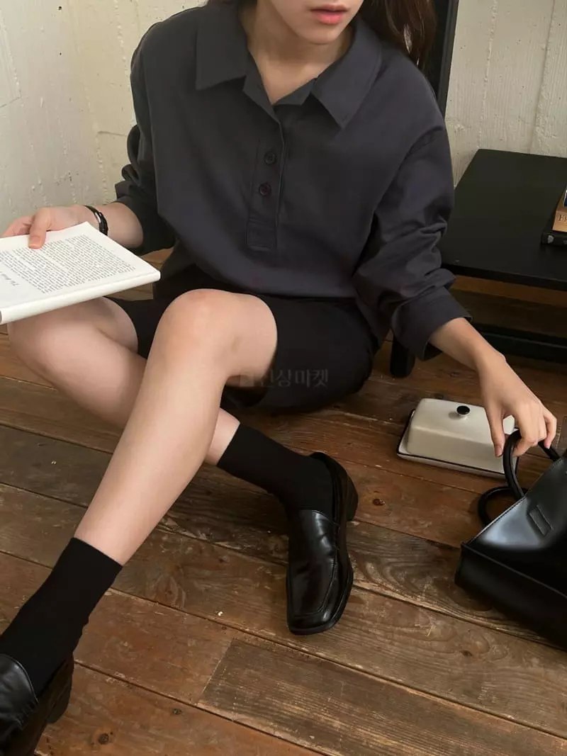 Outrene - Korean Women Fashion - #thelittlethings - Baha Shirt