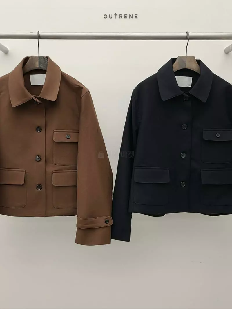 Outrene - Korean Women Fashion - #vintagekidsstyle - Tomdo Jacket - 11