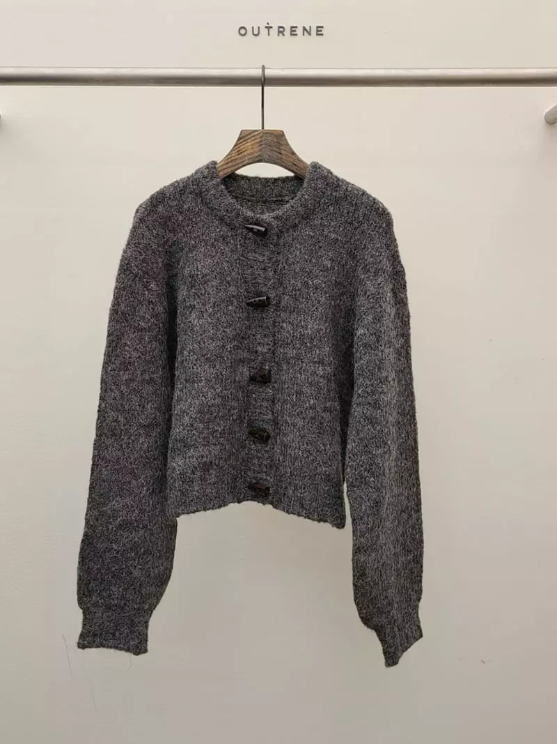 Outrene - Korean Women Fashion - #womensfashion - Vintage Cardigan - 8