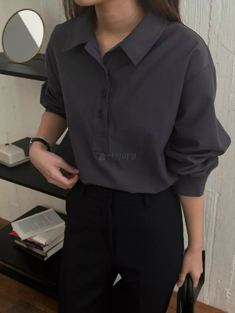 Outrene - Korean Women Fashion - #womensfashion - Baha Shirt - 5