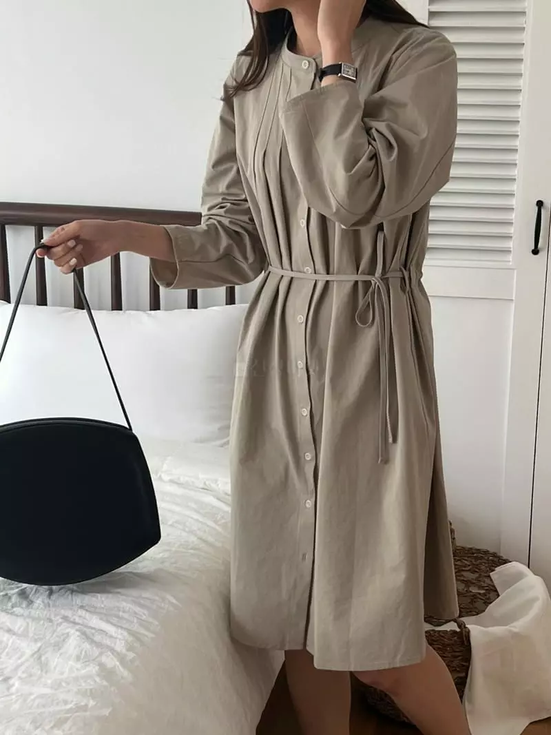 Outrene - Korean Women Fashion - #womensfashion - Robe One-piece - 6