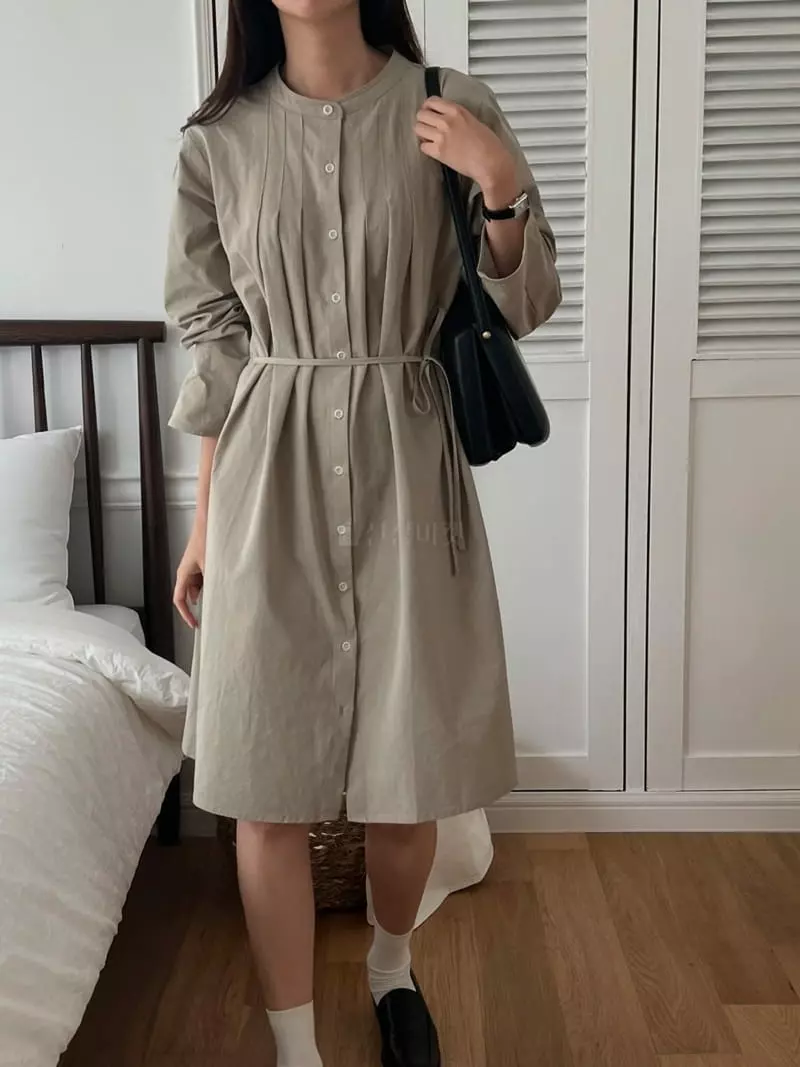 Outrene - Korean Women Fashion - #womensfashion - Robe One-piece - 8