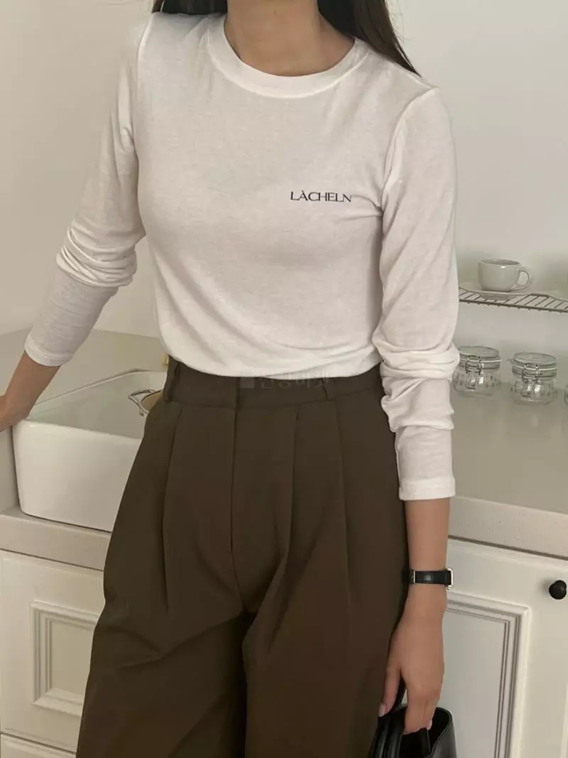 Outrene - Korean Women Fashion - #womensfashion - Rehellen Tee - 5