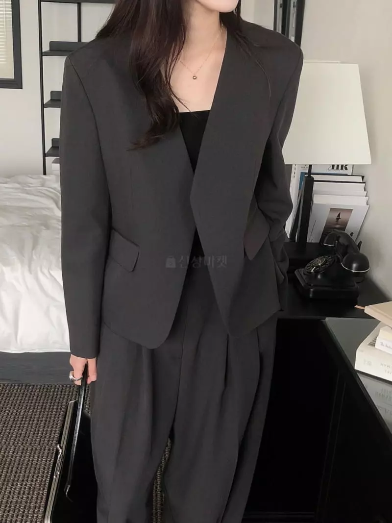Overclassic - Korean Women Fashion - #momslook - Classic Jacket - 6