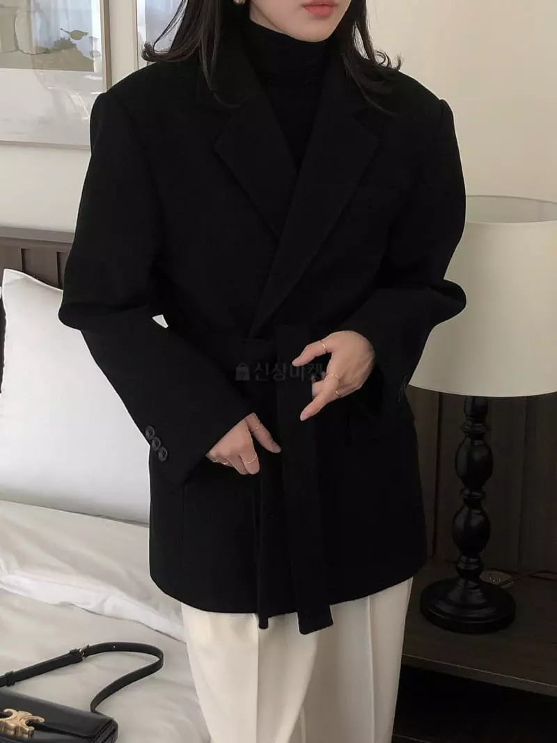 Overclassic - Korean Women Fashion - #momslook - Robe Coat - 2