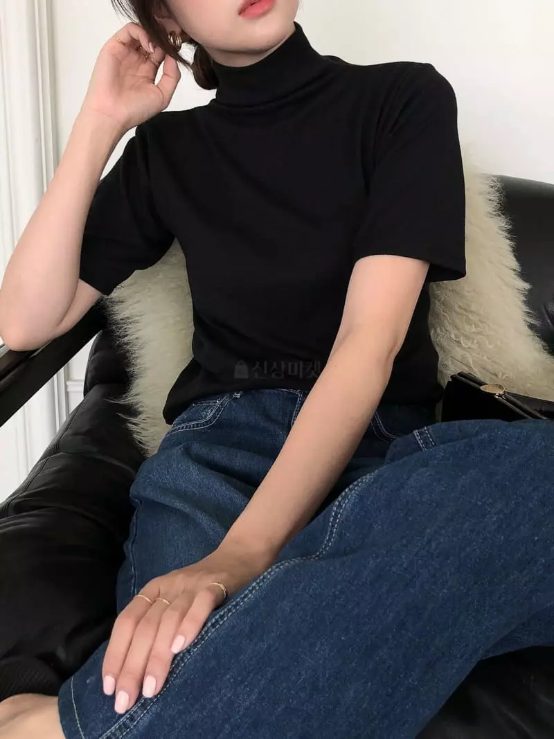 Overclassic - Korean Women Fashion - #shopsmall - Wool Touch Tee