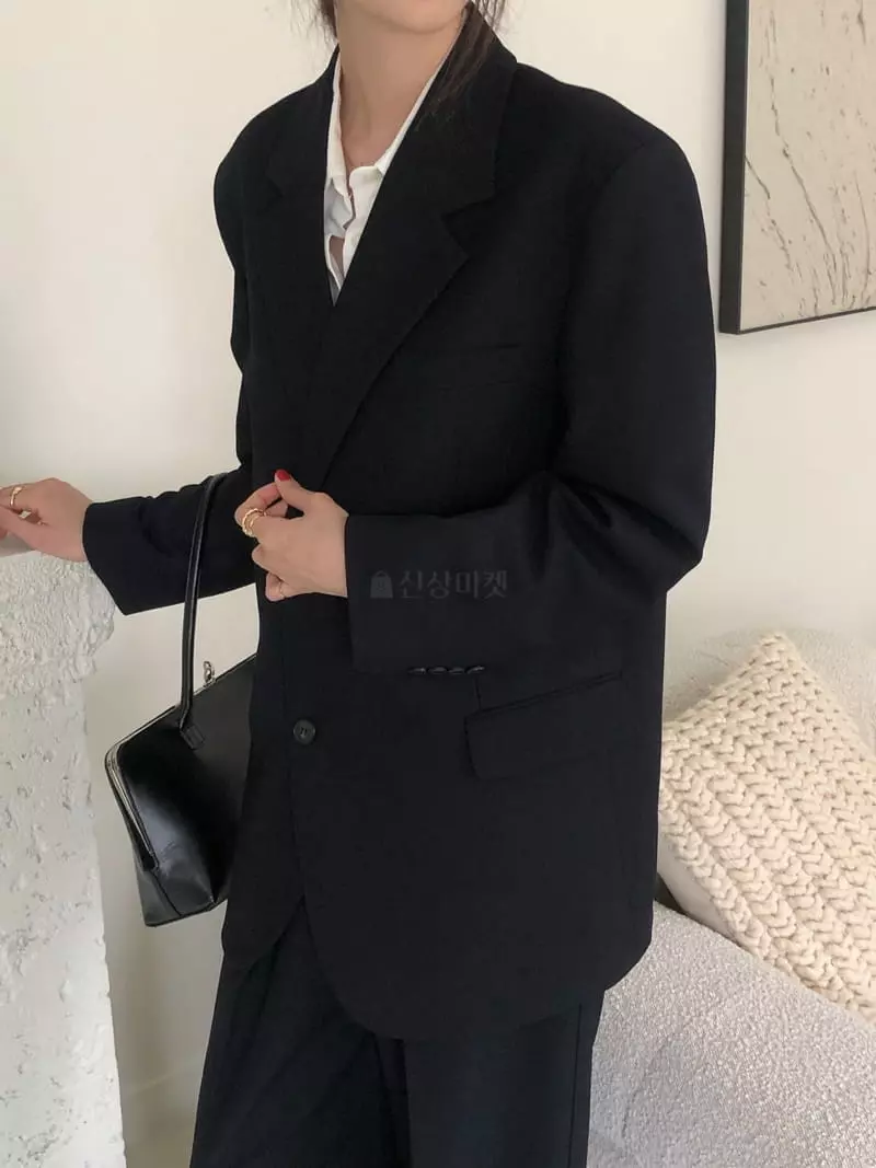 Overclassic - Korean Women Fashion - #womensfashion - Over Breten Jacket - 10