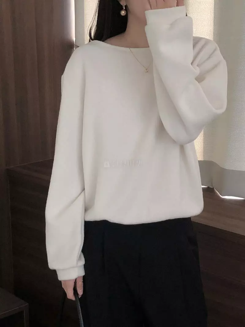Overclassic - Korean Women Fashion - #womensfashion - Cozy Sweatshirt - 3