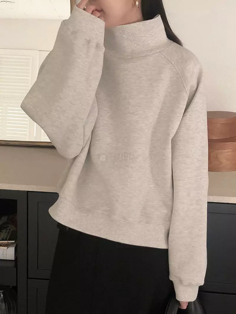 Overclassic - Korean Women Fashion - #womensfashion - Raglan Sweatshirt - 10