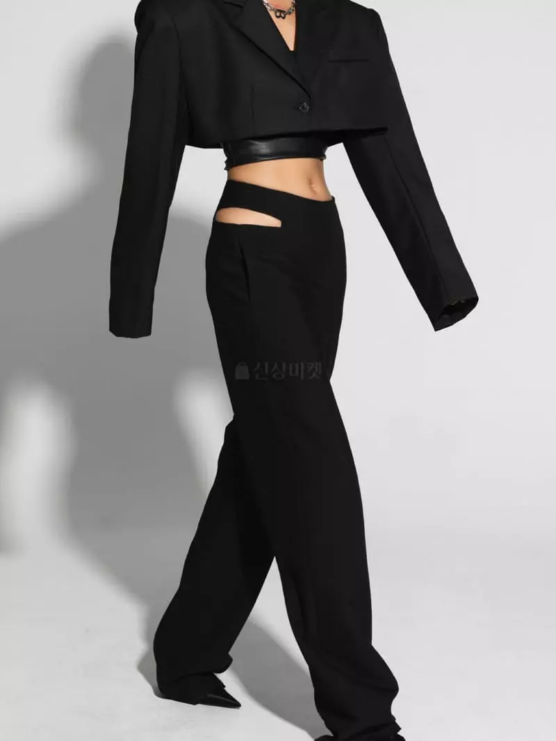 Paper Moon - Korean Women Fashion - #momslook - One Button Jacket - 12