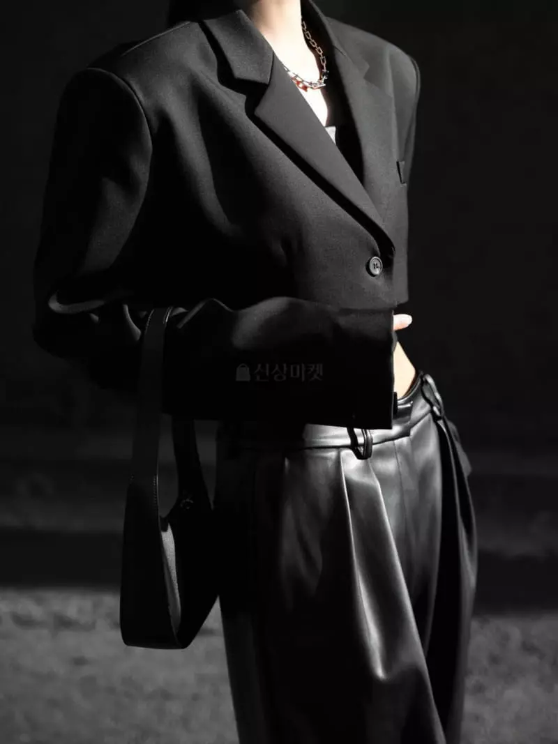 Paper Moon - Korean Women Fashion - #womensfashion - One Button Jacket - 4