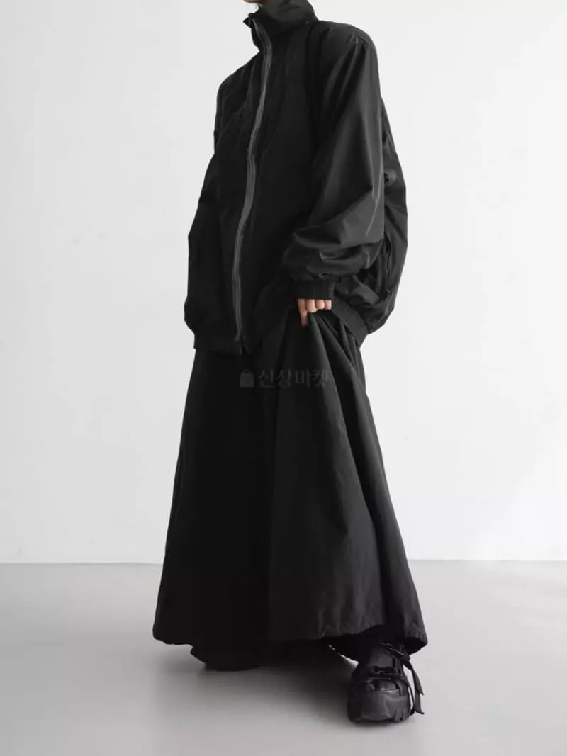 Paper Moon - Korean Women Fashion - #momslook - Oversize Zipper Jacket - 2