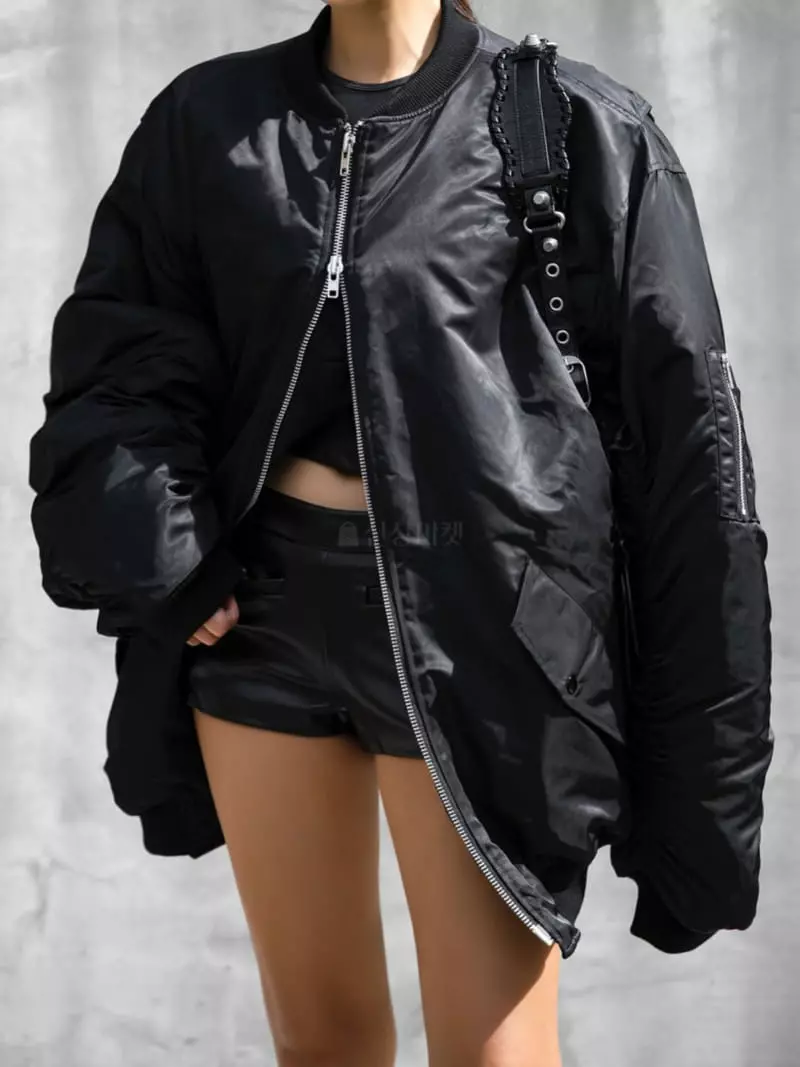 Paper Moon - Korean Women Fashion - #momslook - Super Two way Zipper Jacket - 10