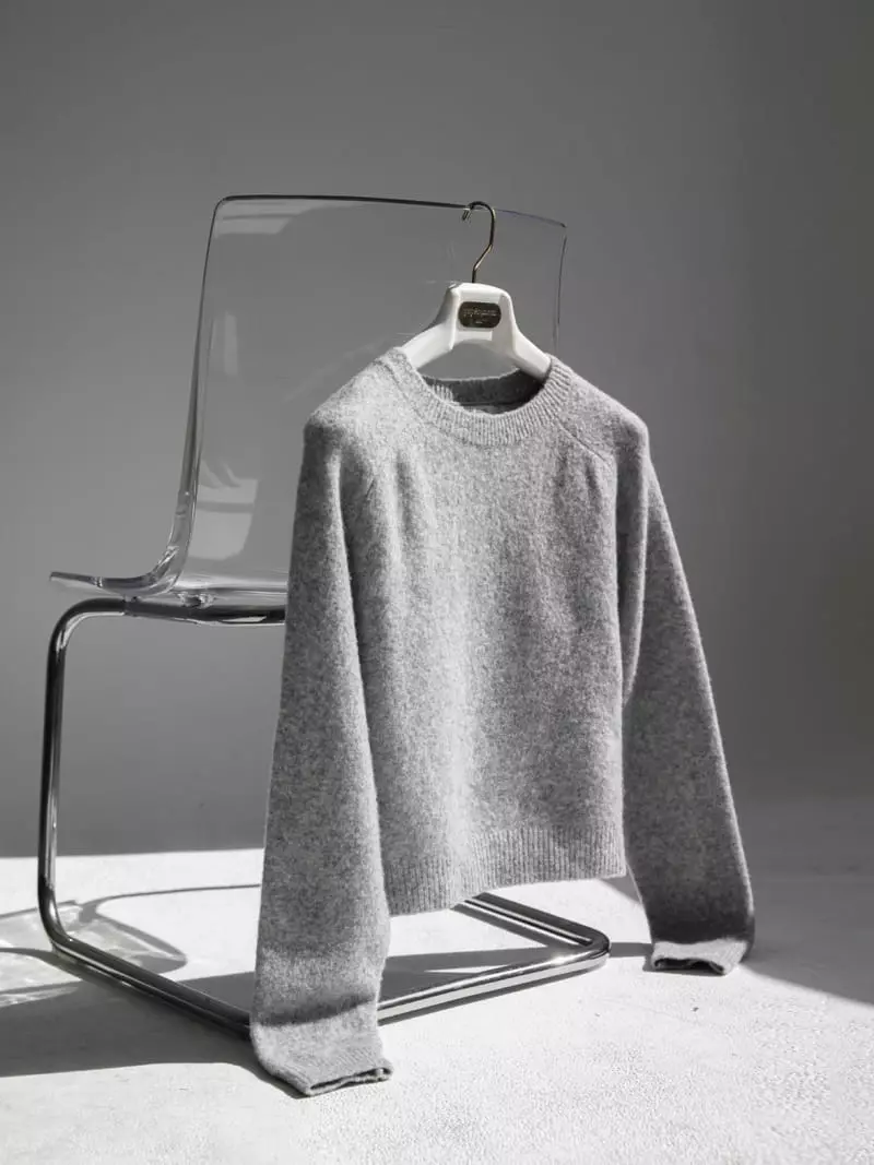 Paper Moon - Korean Women Fashion - #momslook - Soft Crop Knit Tee - 3