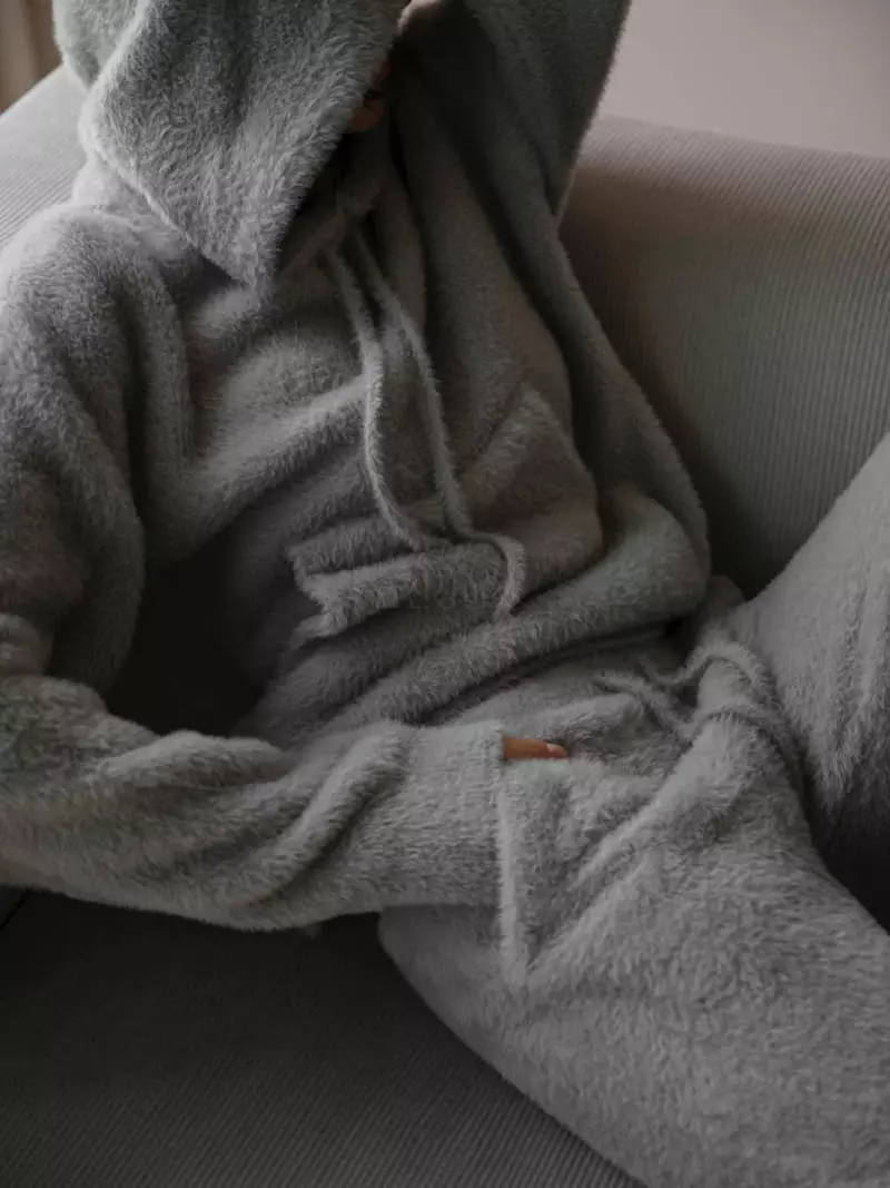 Paper Moon - Korean Women Fashion - #momslook - Mink Hoody - 2