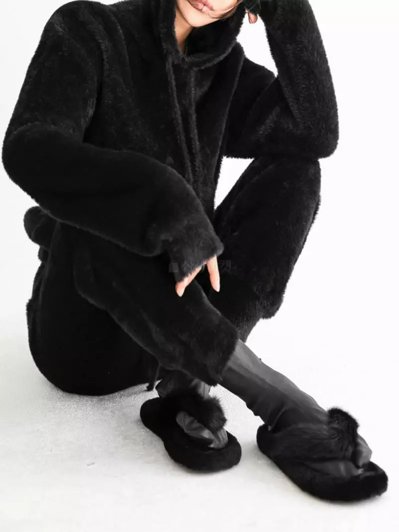 Paper Moon - Korean Women Fashion - #momslook - Mink Pants - 5