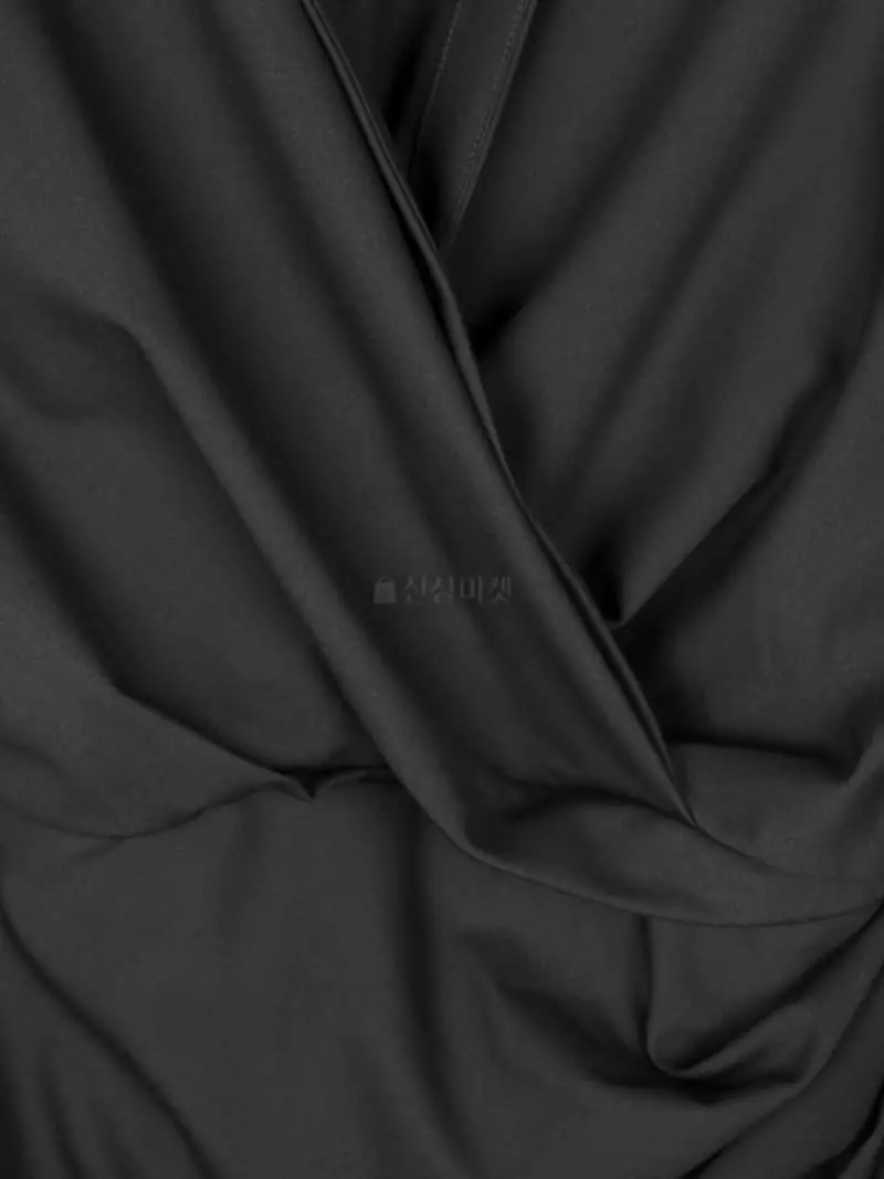Paper Moon - Korean Women Fashion - #momslook - Drape Detail Mini One-piece - 11