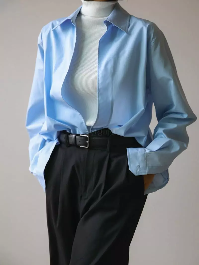 Paper Moon - Korean Women Fashion - #momslook - V Vareuse Shirt