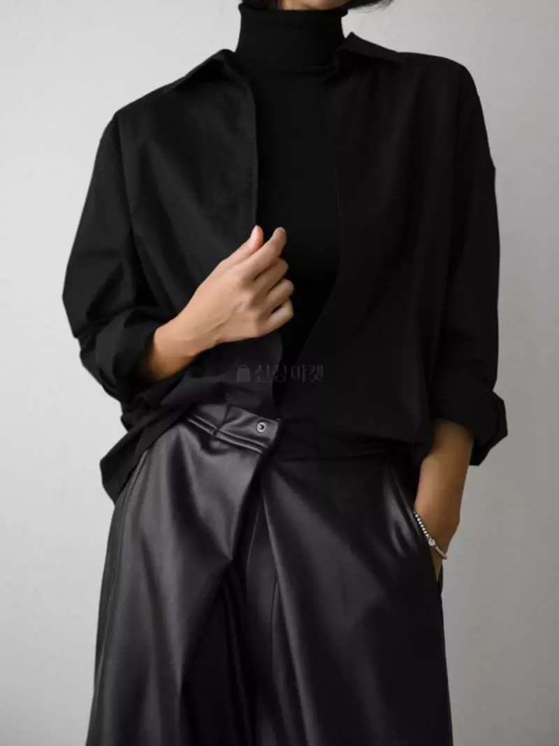 Paper Moon - Korean Women Fashion - #momslook - V Vareuse Shirt - 3