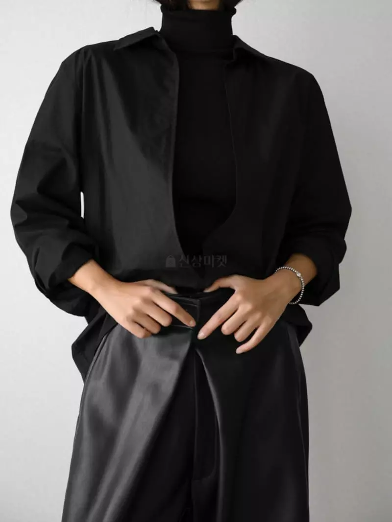 Paper Moon - Korean Women Fashion - #momslook - V Vareuse Shirt - 5