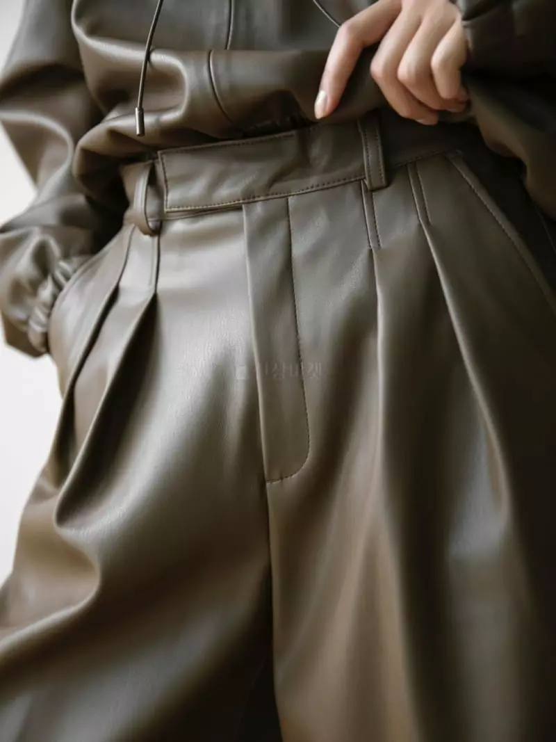 Paper Moon - Korean Women Fashion - #pursuepretty - Leather Shorts - 8