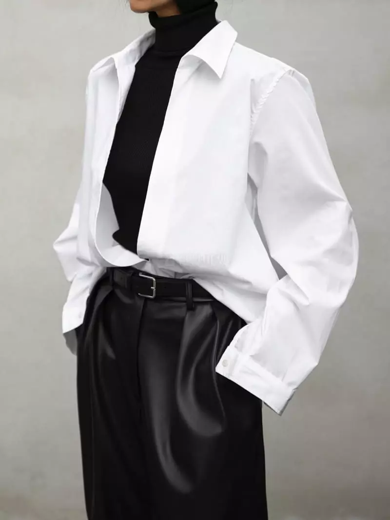 Paper Moon - Korean Women Fashion - #pursuepretty - V Neck Shirt - 5