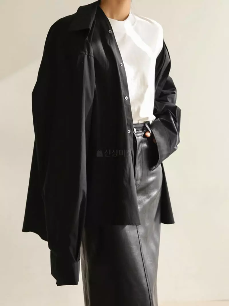 Paper Moon - Korean Women Fashion - #pursuepretty - Twist Color Shirt - 3