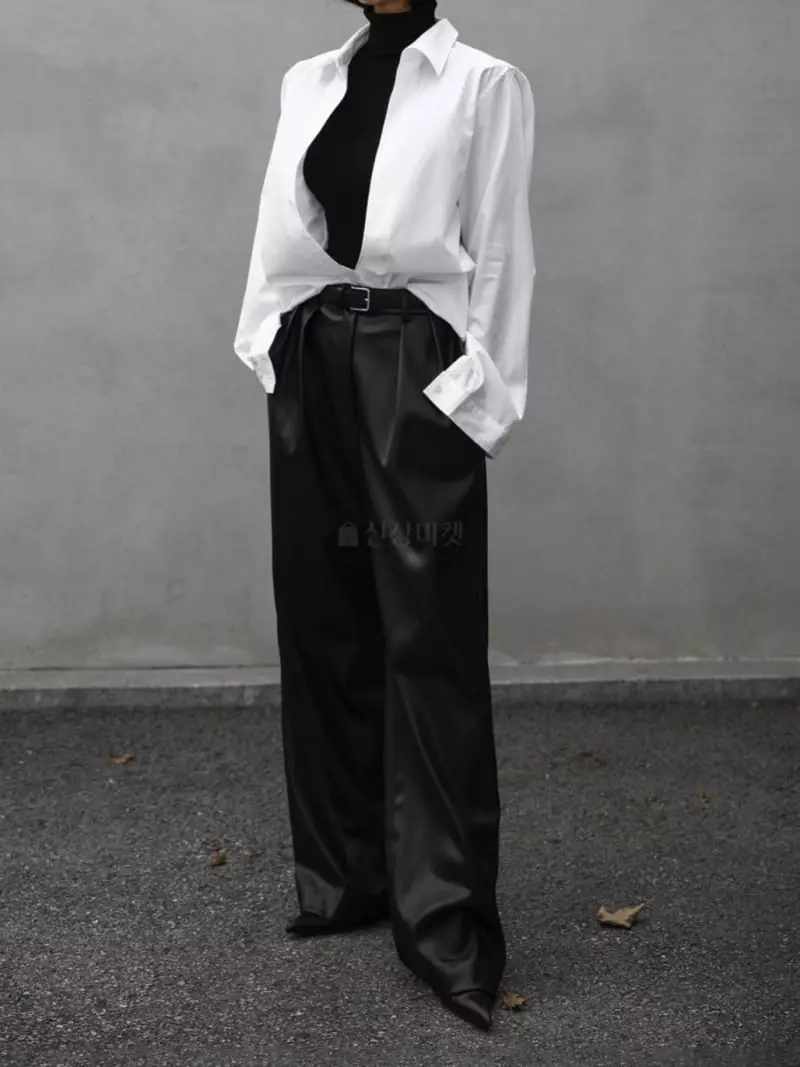 Paper Moon - Korean Women Fashion - #restrostyle - V Neck Shirt - 6