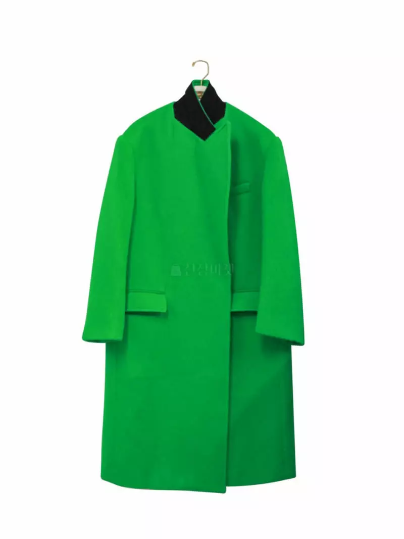 Paper Moon - Korean Women Fashion - #restrostyle - Picked Over Size Coat - 5