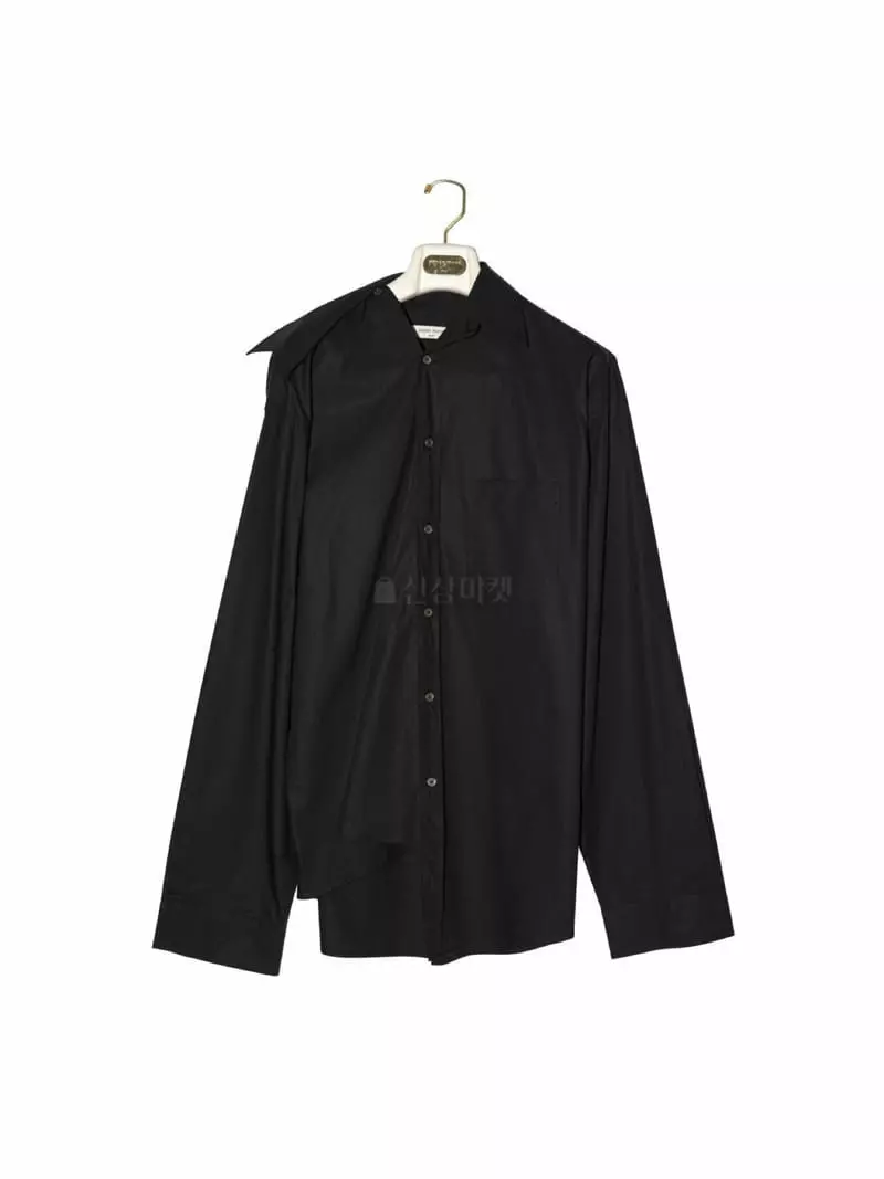 Paper Moon - Korean Women Fashion - #pursuepretty - Twist Color Shirt - 4