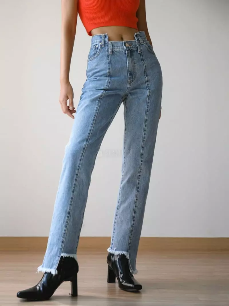 Paper Moon - Korean Women Fashion - #romanticstyle - Classic Denim Jeans