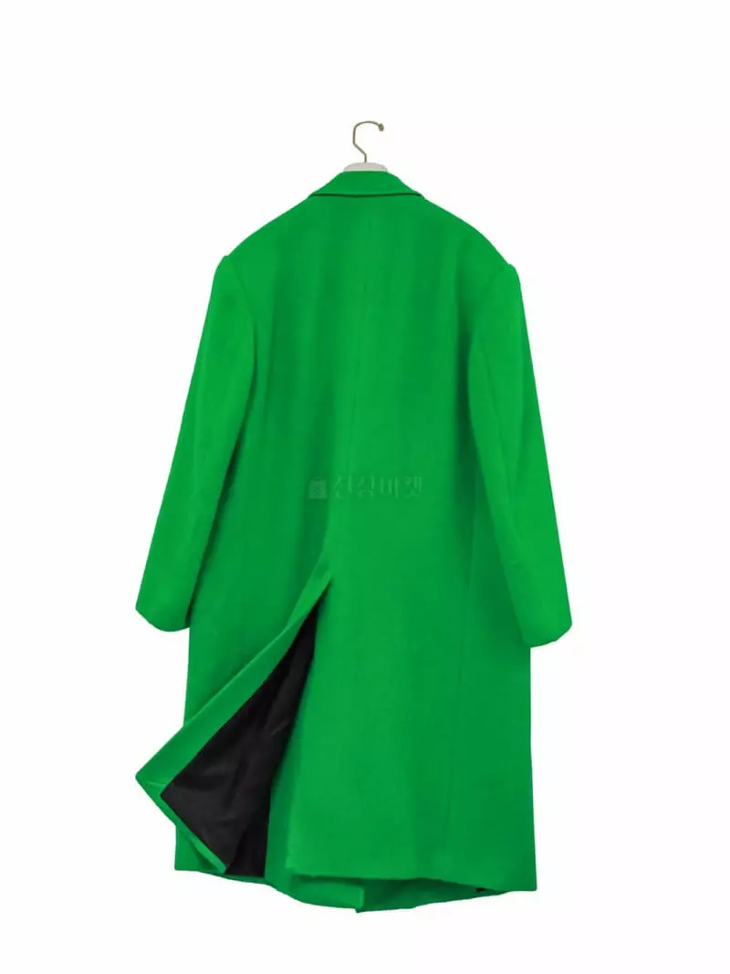 Paper Moon - Korean Women Fashion - #shopsmall - Picked Over Size Coat - 7