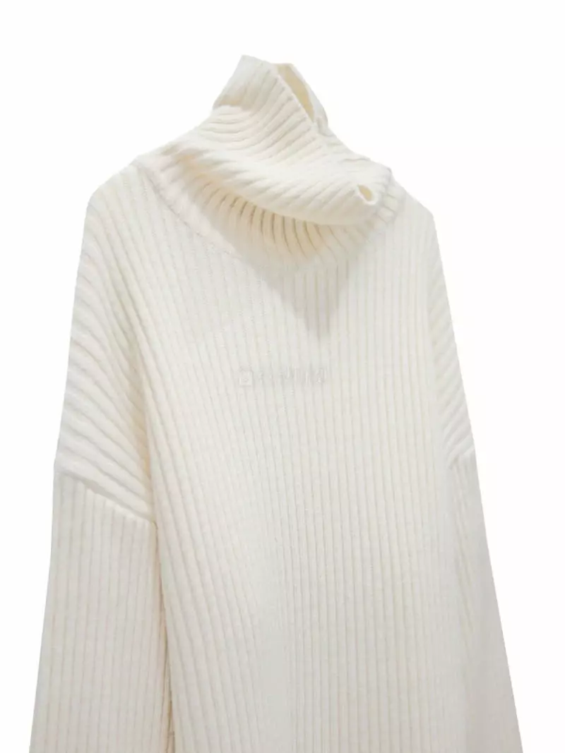 Paper Moon - Korean Women Fashion - #romanticstyle - Turtleneck Mini One-piece - 4