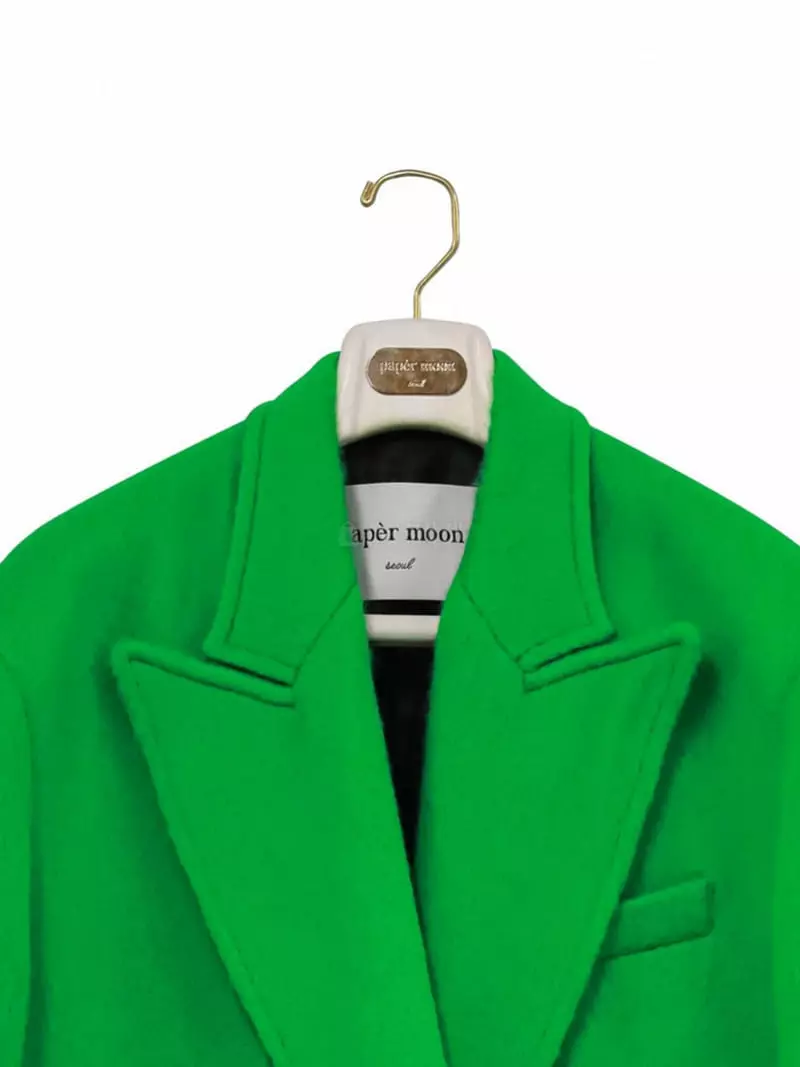 Paper Moon - Korean Women Fashion - #thatsdarling - Picked Over Size Coat - 8