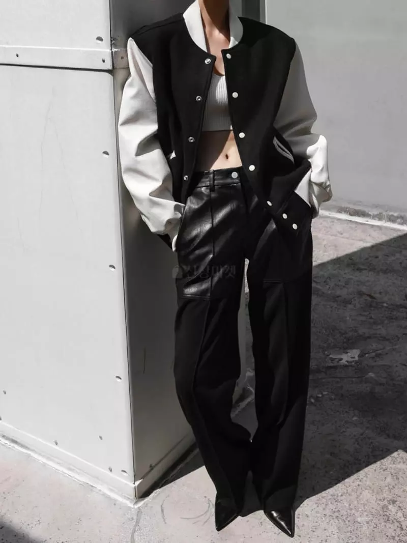 Paper Moon - Korean Women Fashion - #thatsdarling - Classic Leather Jacket - 2