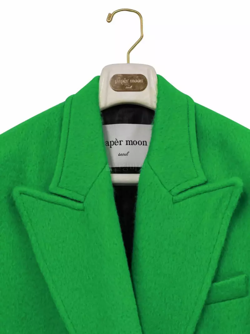 Paper Moon - Korean Women Fashion - #thelittlethings - Picked Over Size Coat - 9