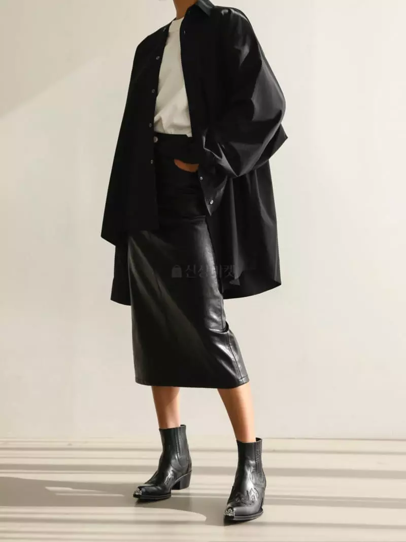 Paper Moon - Korean Women Fashion - #vintageinspired - Twist Color Shirt