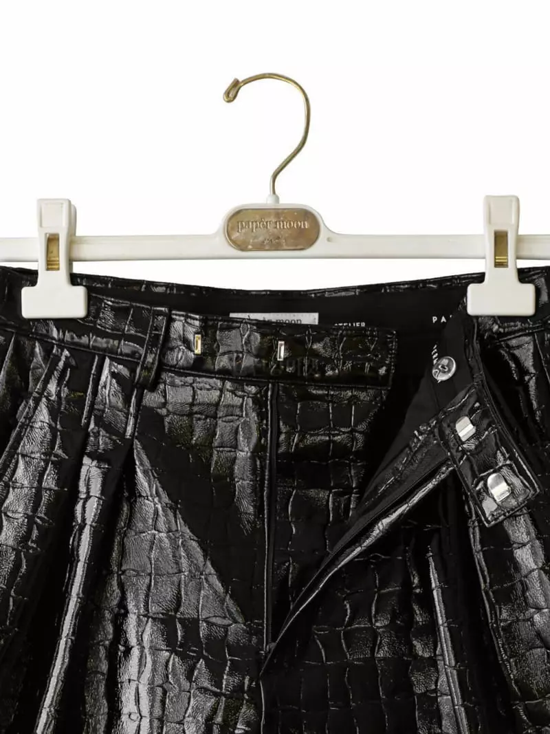 Paper Moon - Korean Women Fashion - #womensfashion - Crocodile Shorts - 6
