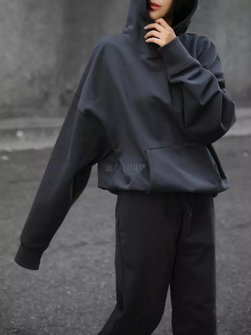 Paper Moon - Korean Women Fashion - #womensfashion - Heavy Oversize Sweatshirt - 10