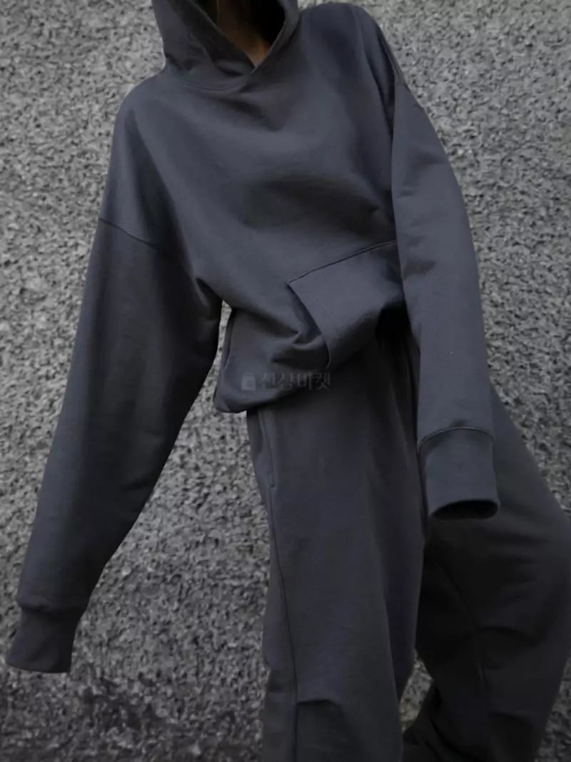 Paper Moon - Korean Women Fashion - #womensfashion - Heavy Oversize Sweatshirt - 8