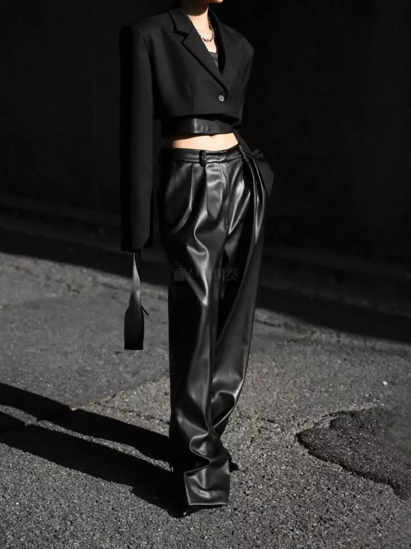Paper Moon - Korean Women Fashion - #womensfashion - One Button Jacket - 5