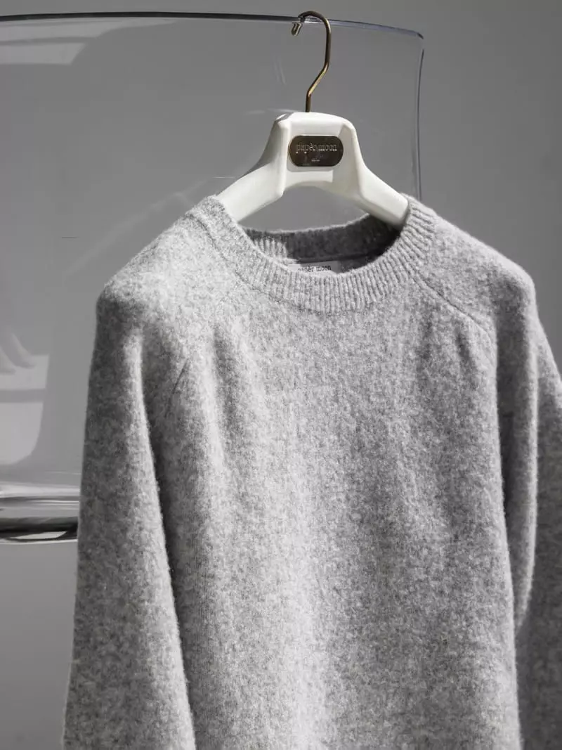 Paper Moon - Korean Women Fashion - #momslook - Soft Crop Knit Tee - 4