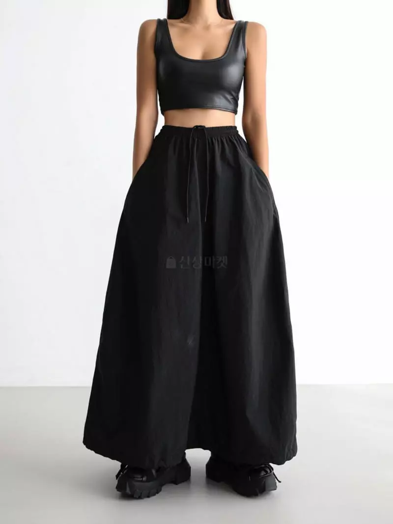 Paper Moon - Korean Women Fashion - #womensfashion - Draw String Skirt