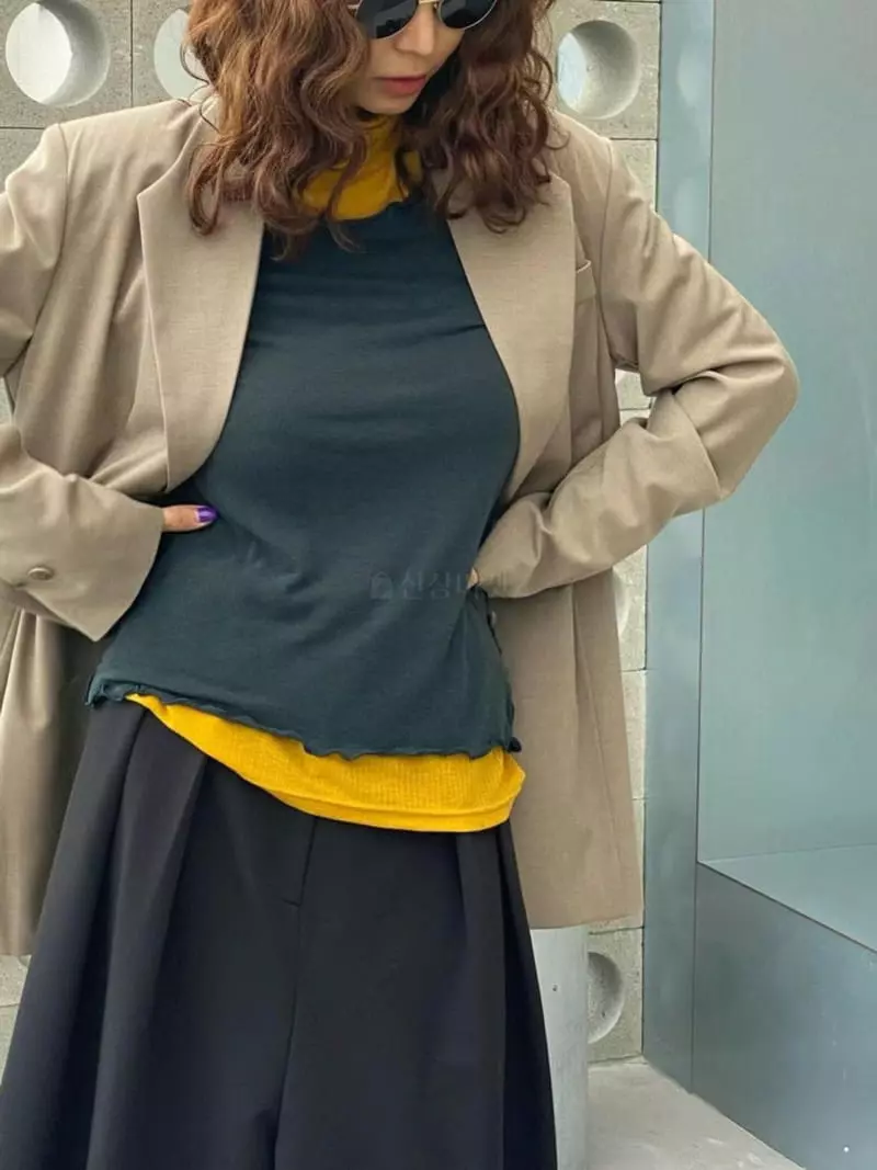 Paris Match - Korean Women Fashion - #womensfashion - Having Tee - 4